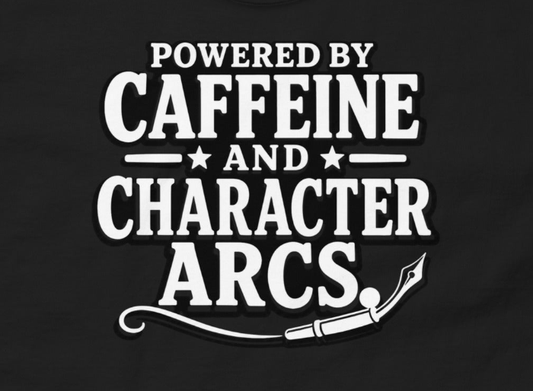 T-Shirt - Caffeine and Character Arcs
