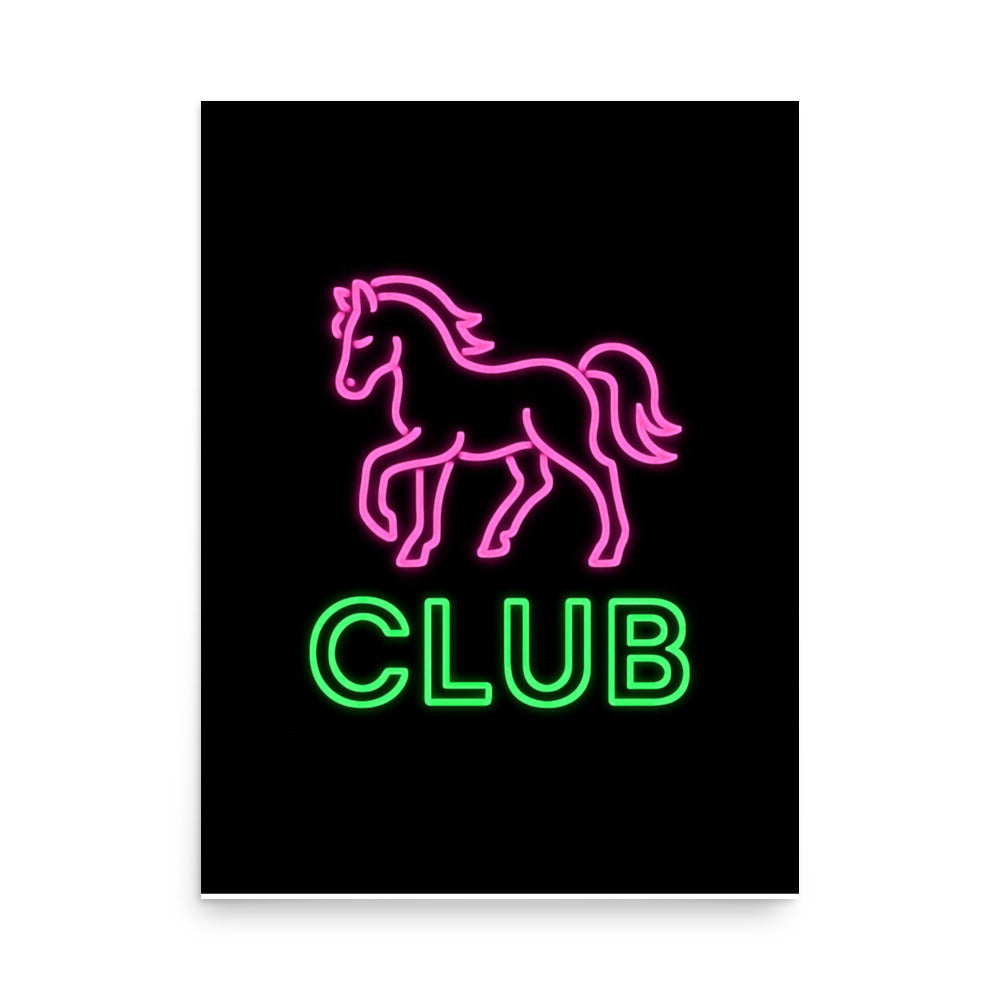 Poster - Pink Pony Club