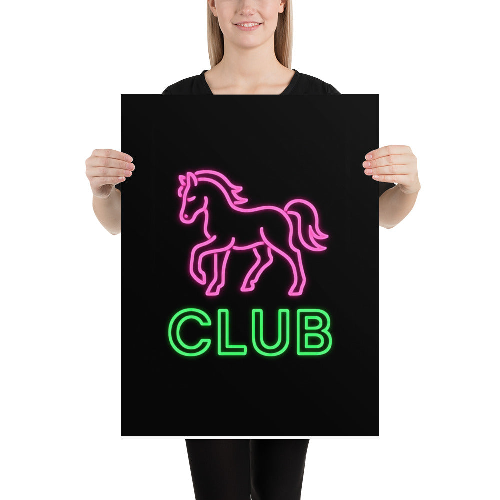 Poster - Pink Pony Club