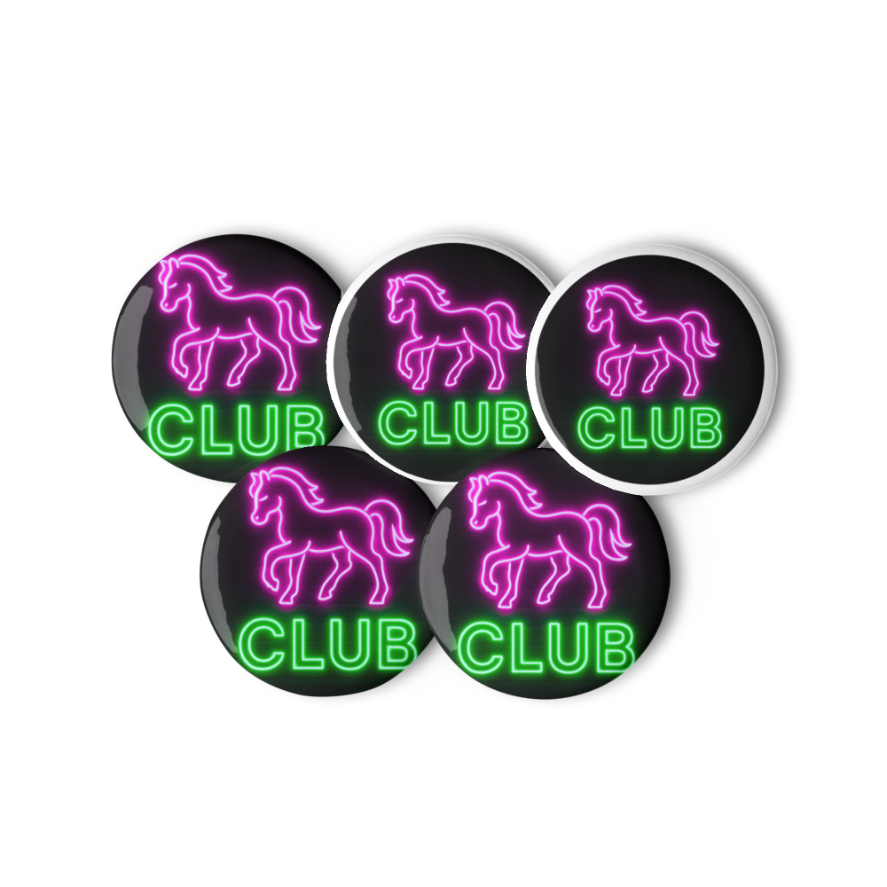 Pin Button - The Pink Pony Club