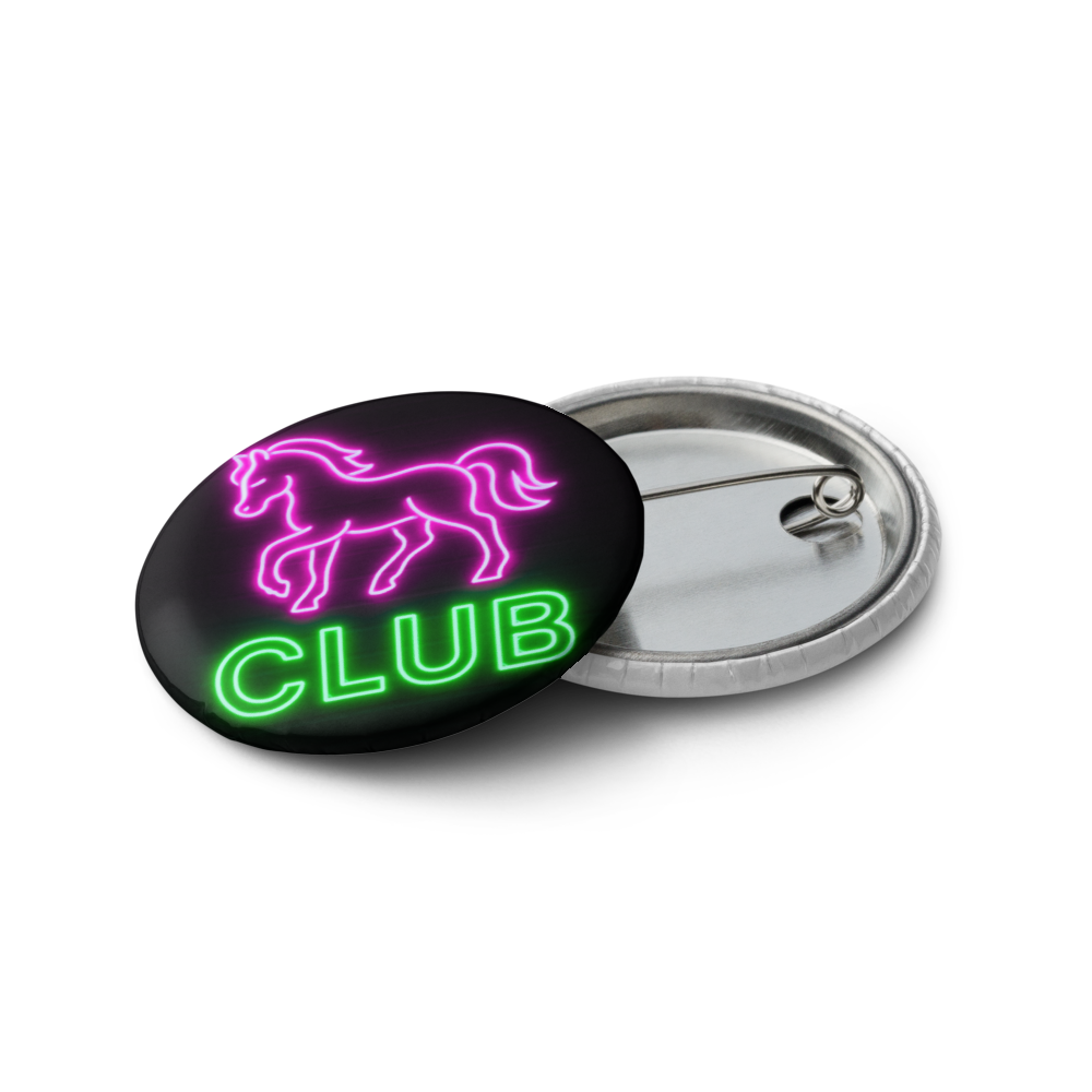 Pin Button - The Pink Pony Club
