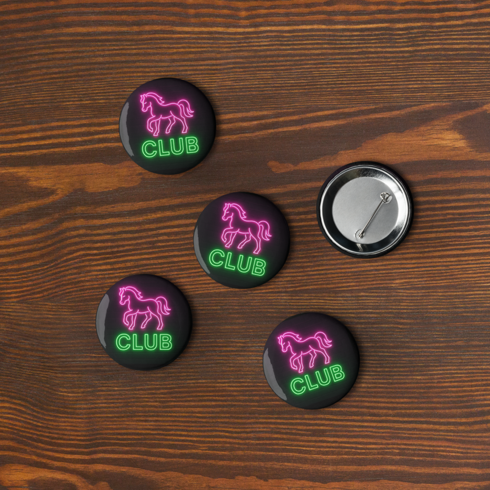 Pin Button - The Pink Pony Club