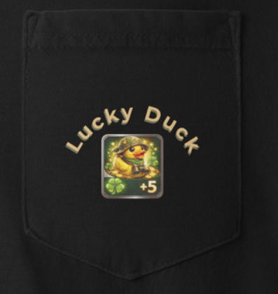 T-Shirt - Lucky Duck (Safe Pocket)