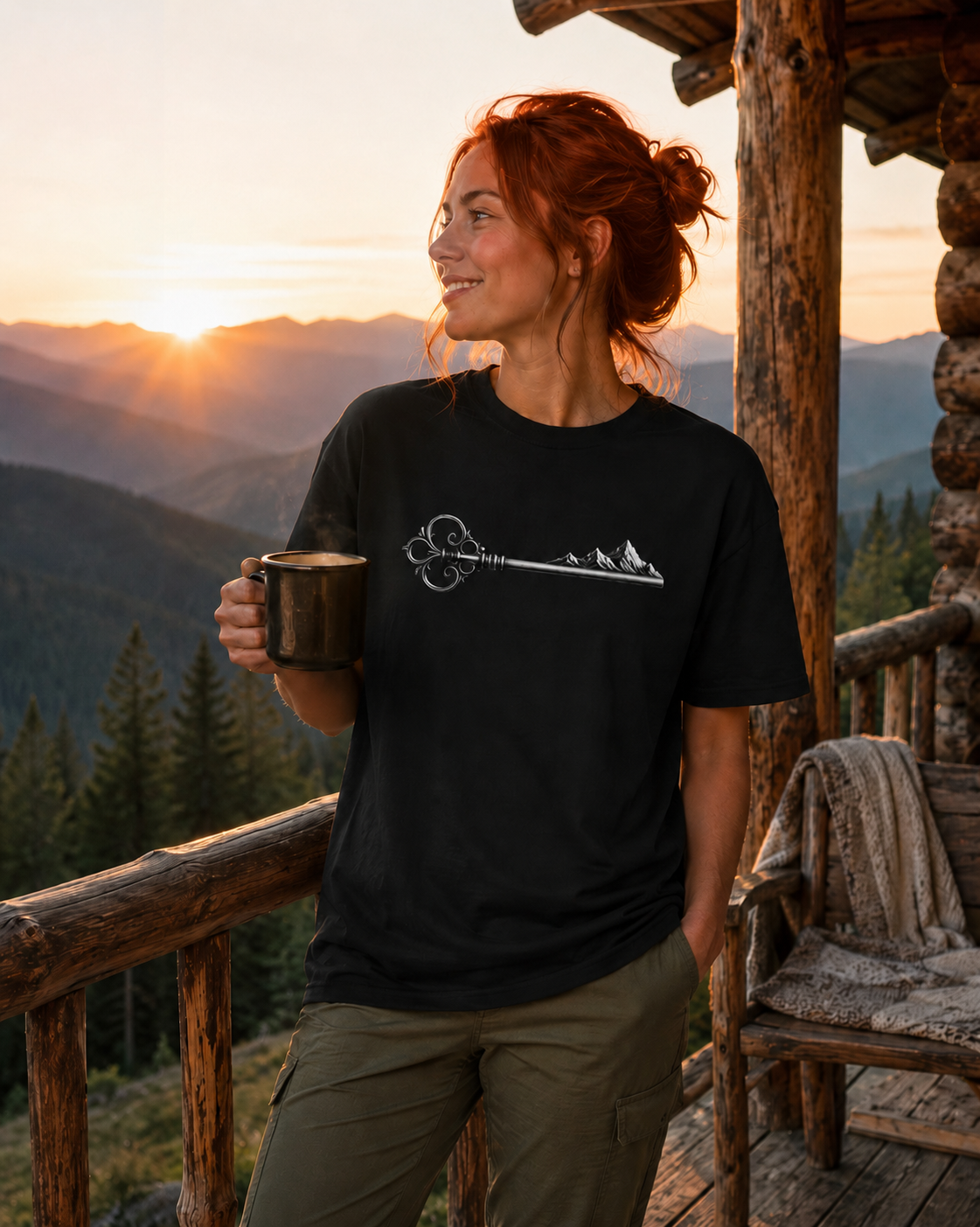 T-Shirt - Mountain Key