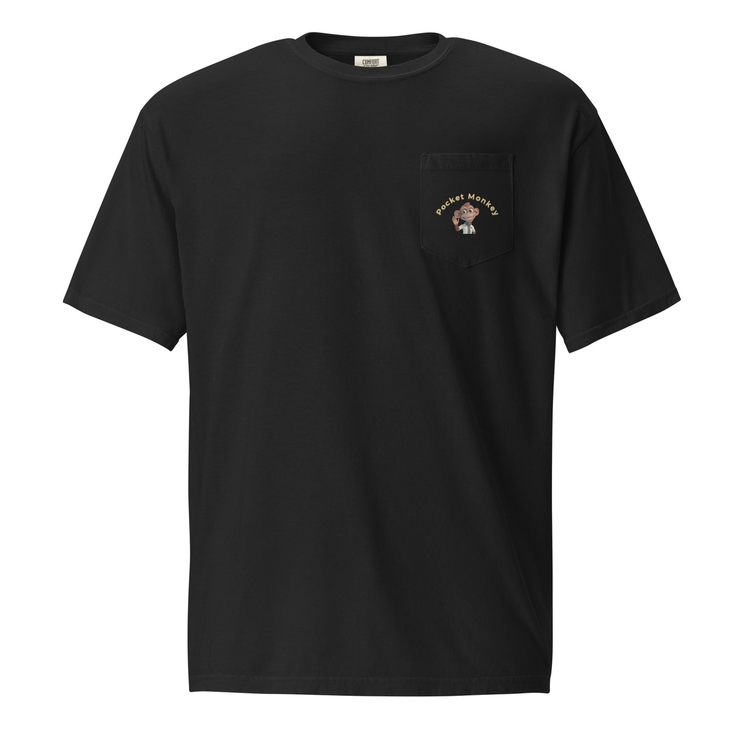 T-Shirt - Pocket Monkey (Safe Pocket)
