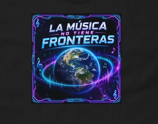 T-Shirt - Music Has No Borders