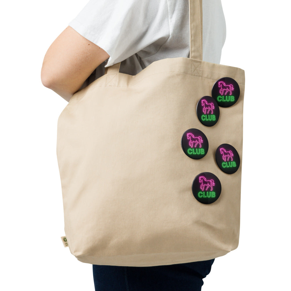 Pin Buttons - Pink Pony Club
