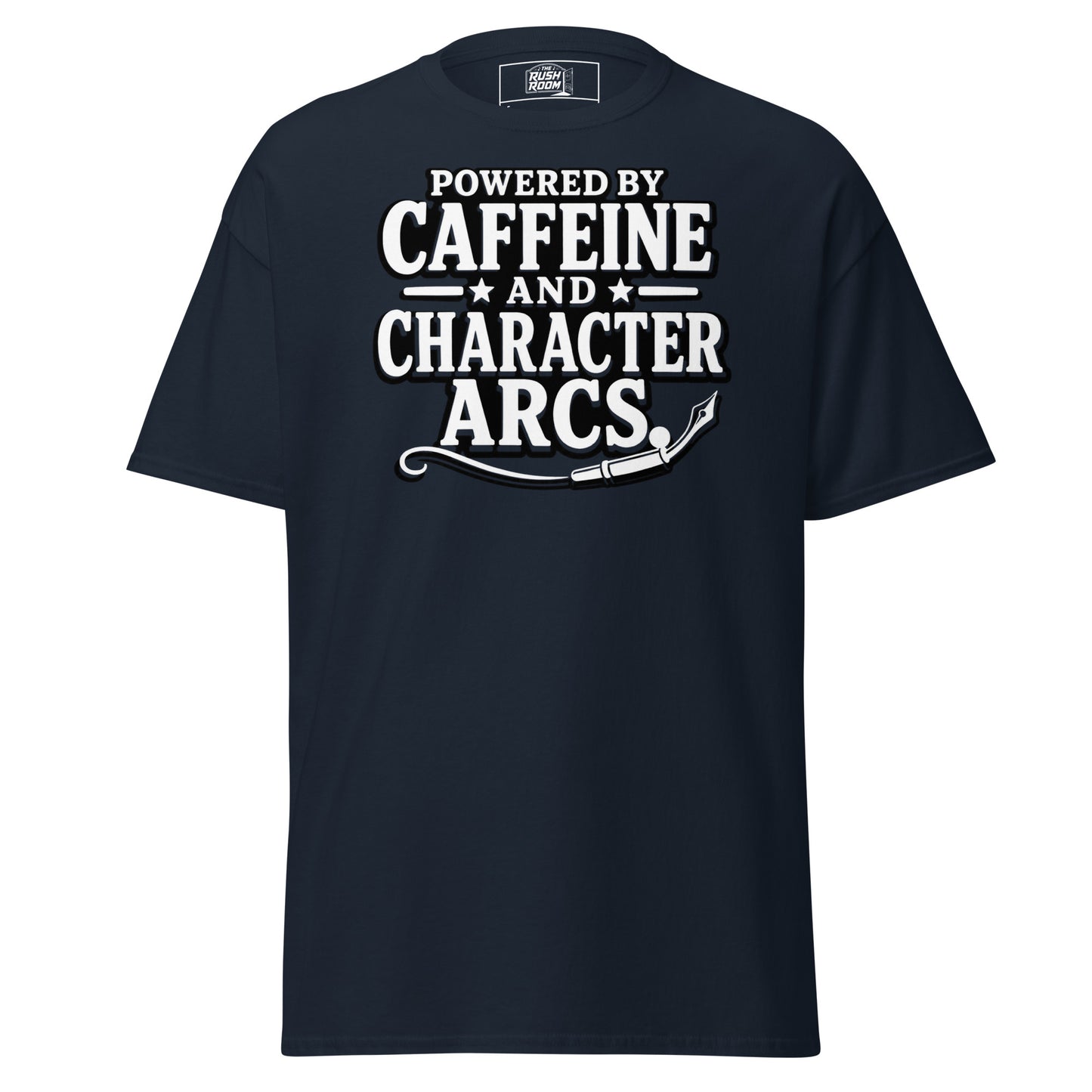 T-Shirt - Caffeine and Character Arcs