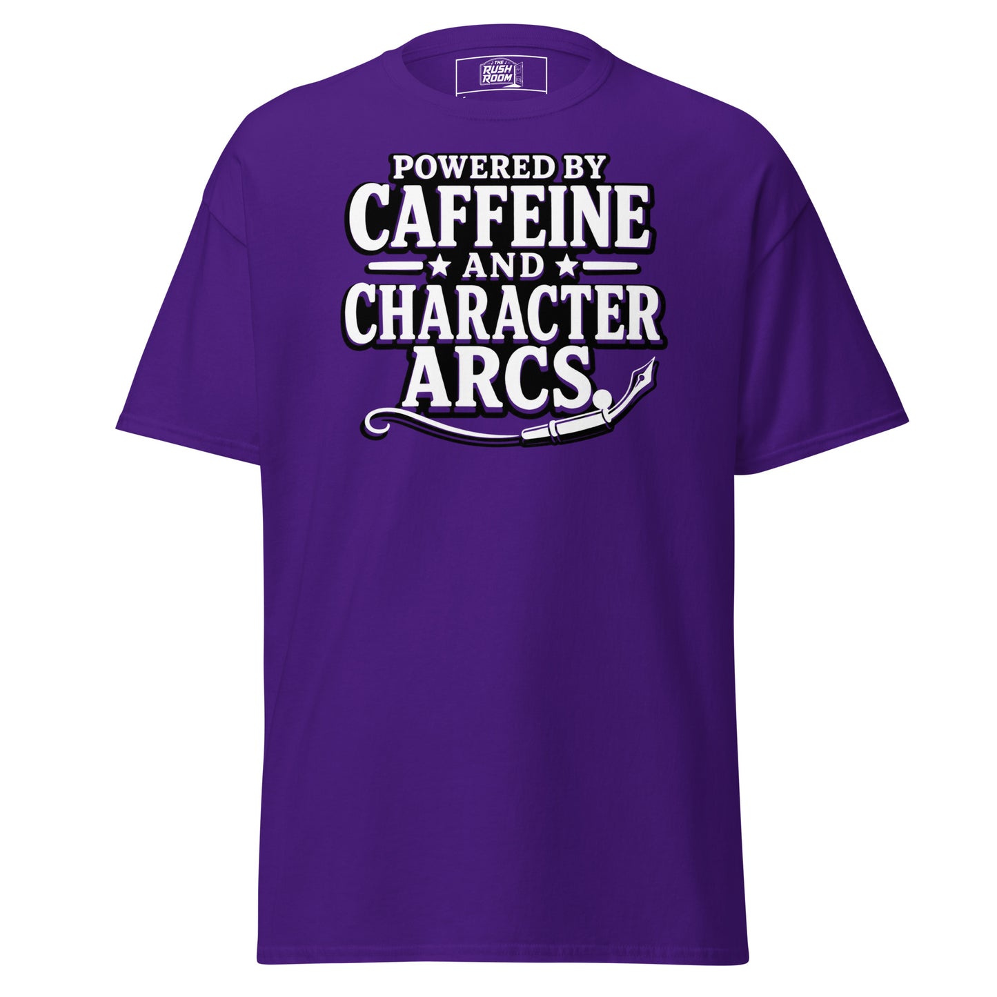 T-Shirt - Caffeine and Character Arcs